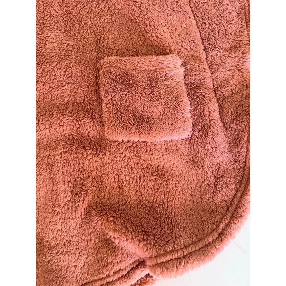 Joyfolie Mia Joy Ponchama Pink Hooded Toddler Poncho